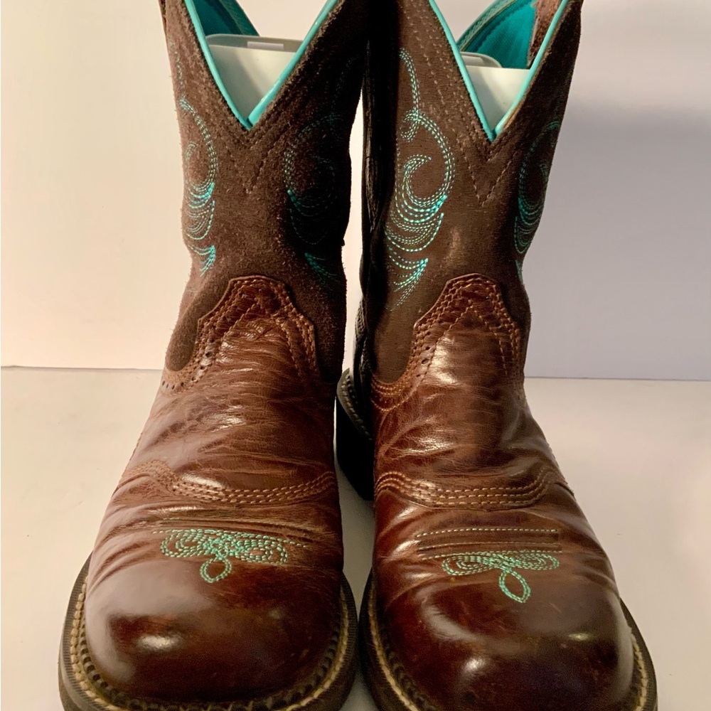 ARIET…leather Western Style Boots